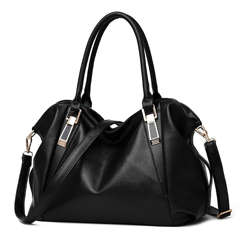 The Camille Soft Vegan Leather Shoulder Bag